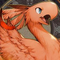 絵画 CHOCOBO RED Red Chocobo