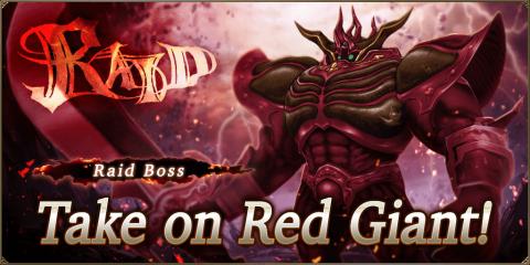 Red Giant Raid Boss Event