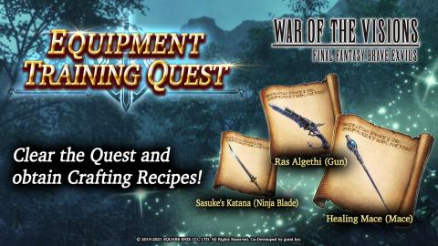 Equipment Training Quest (Sasukes Katana)