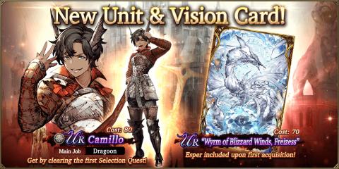 New Unit & VC: Camillo & Freezes