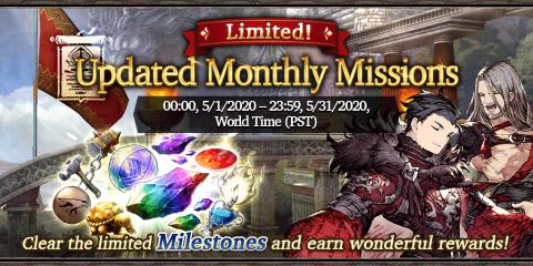 2020 May Login Bonus & Monthly Missions (Global)