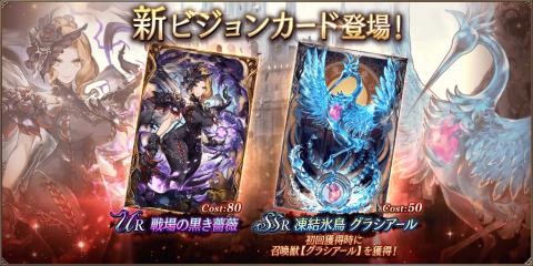 New Vision Cards: Helena the Black Rose & Glacial