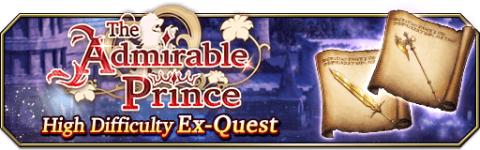 The Admirable Prince Event EX Quest(Global)